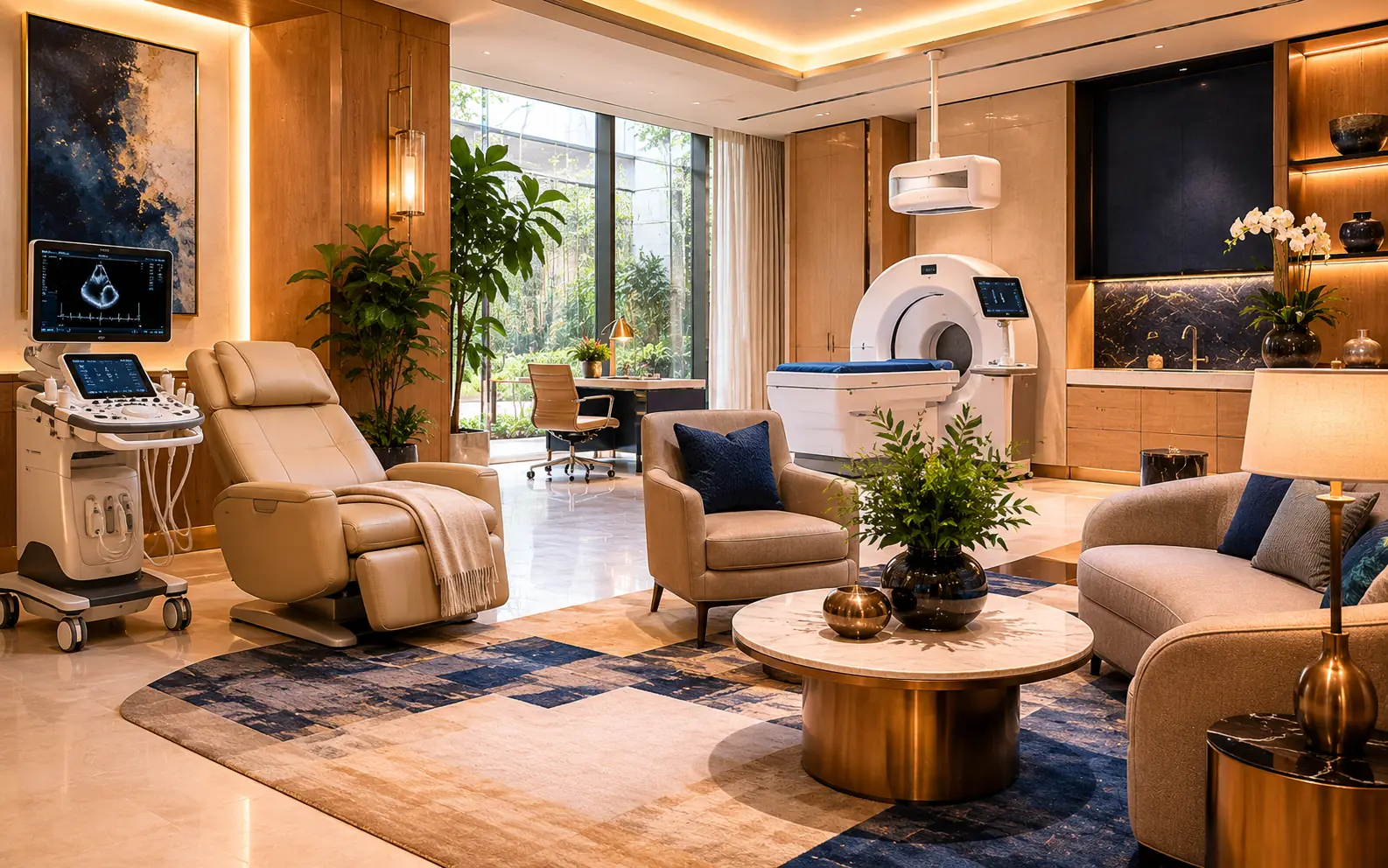 Premium executive health suite